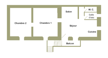 plan du gite